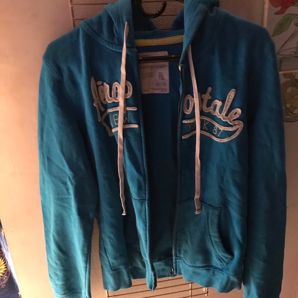 Women’s Aeropostale Blue Jacket, Cute, Soft